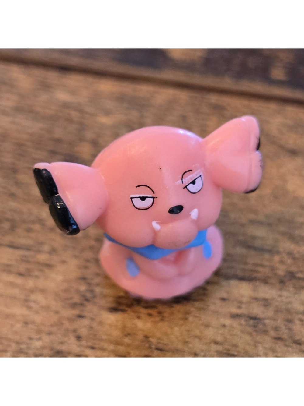vintage Pokémon Snubbull mini vinyl figure 1"
